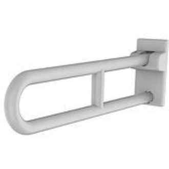 Presto Barre Relevable Sans B&eacute;quille D=34 650 Mm Aluminium Abs Antibact&eacute;rien Blanc