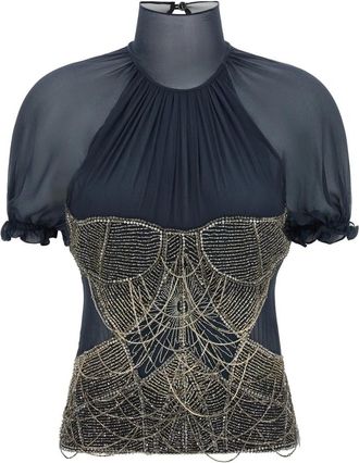 The Attico Tops - Dames - Blouses - Veelkleurig - M - Overhemden