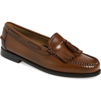 G.H. Bass & Co. Esther Kiltie Weejuns Loafer in Light Brown at Nordstrom, Size 5.5