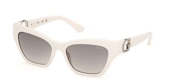 Guess GU00360 21P Womens Sunglasses White Size 55