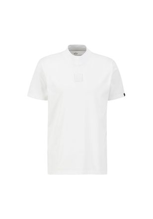 Alpha Industries T-Shirt ALPHA INDUSTRIES Label T-Shirt HC, Herren, Gr. XL, weiss (wei&szlig;), Obermaterial: 100% Baumwolle, Shirts T-Shirt