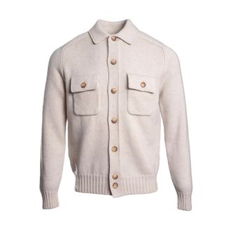 Paolo Fiorillo Heren, Truien, Beige, Maat: XL