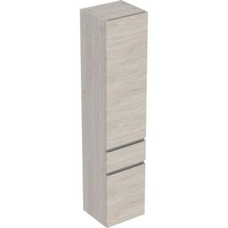 Keramag Geberit Renova Plan Armario Alto Con 2 Puertas, 39x180x36cm