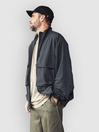 Salty Crew Surge Jacke schwarz