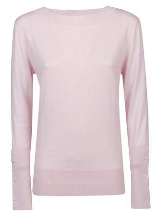 Snobby Sheep Silk Cashmere Blend Ribbed Top