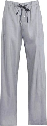 Fleur du Mal Pantaloni in popeline - Grigio
