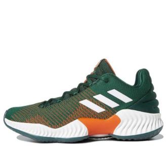 adidas Pro Bounce 2018 Low Miami Hurricanes B41867