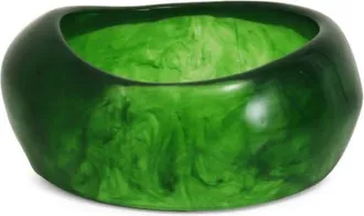 Petit Moments Resin Cuff Bracelet in Green at Nordstrom