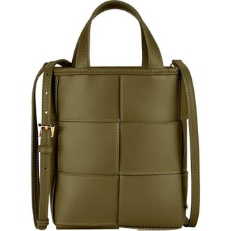 Gigi New York CHLOE MINI SHOPPER in Olive at Nordstrom