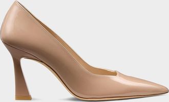 Stuart Weitzman 85mm Vinnie Patent Leather Pumps