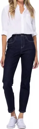 Judy Blue Susan High Rise Mom Jean In Dark Wash