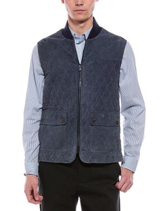 Isaia Suede Vest