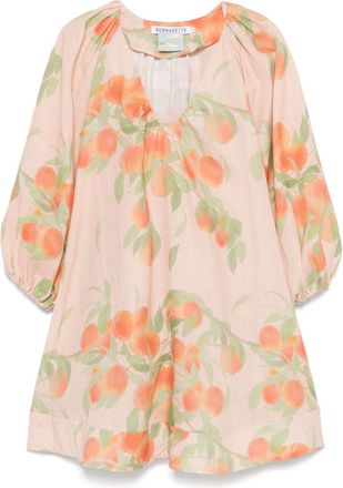 Bernadette Aline Mini Dress - Womens - Linen/Flax