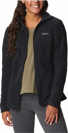 Columbia Basin Trail 3 Full Zip Womens Full Zip Fleece Jacket, Colour Black, Size L