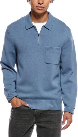 Vince Zip Polo Shirt