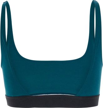 Tom Ford Womens Bralette Green Modal Tops Top