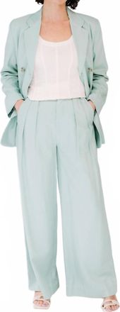 Christy Lynn Dylan Pant In Light Teal