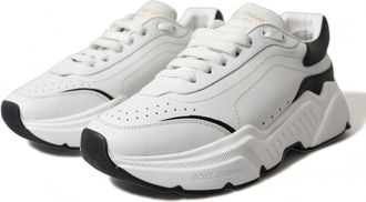 Dolce & Gabbana Womens Daymaster Sneaker White Leather