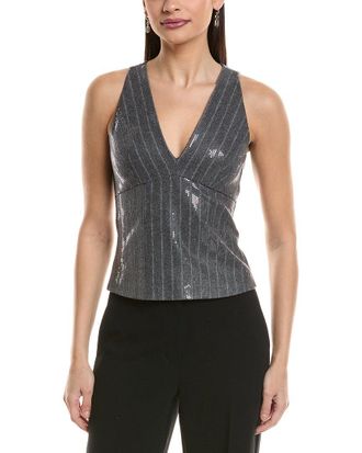 Brunello Cucinelli Sequin Wool Blouse