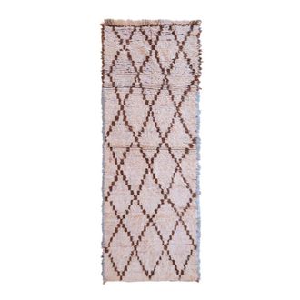 AFK Living Alfombra bereber marroqu&iacute; de pura lana 98 x 278 cm