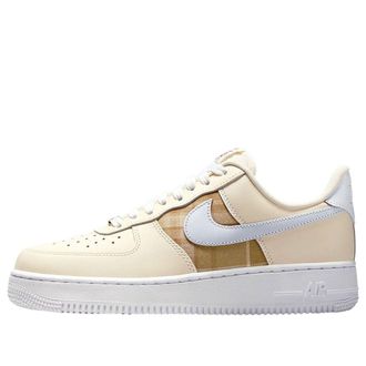 Nike (WMNS) Nike Air Force 1 07 White Cream Plaid Retro IH7352-001