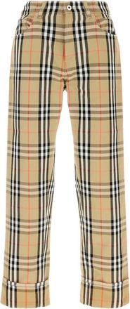 Burberry Embroidered Canvas Pant