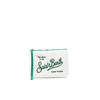 MC2 Saint Barth Clutches, female, White, Size: ONE SIZE Aline Piquet Pochette