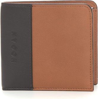 Hogan Kaarthouder Portemonnee - Heren - Portefeuilles - Bruin - ONE Size - Leer - Accessoires