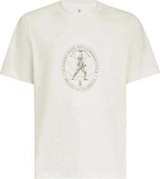Brunello Cucinelli Uomo, Top, Bianco, XL, new