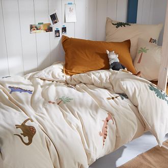 La Redoute Interieurs Dekbedovertrek 50% recycled katoen, Alto