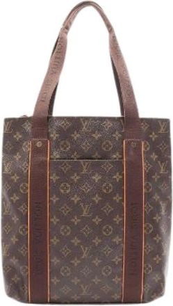 Louis Vuitton Bolsa Tote Cabas Beaubourg Monogram Pre-owned - Pre-owned - Mujer - Marr&oacute;n - ONE SIZE