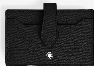 Montblanc Falt-Kartenetui aus Saffianoleder Sartorial 5cc Black