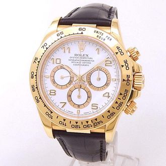 Rolex Pre-owned Rolex Cosmograph Daytona Chronograph Automatic White Dial Mens Watch 16518 WAL