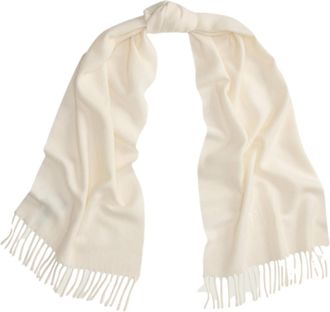 Ralph Lauren Refined Fringed Wool-Cashmere Scarf