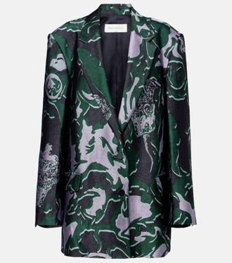 Dries Van Noten Blazer con stampa