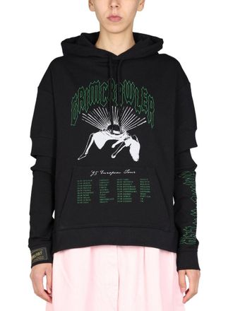 Raf Simons Logo Print Sweatshirt