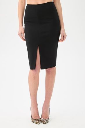 Trina Turk Berber Knee Length Pencil Skirt in Black at Nordstrom, Size 2