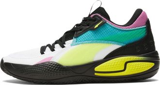 Puma Court Rider SWxP White Yellow Alert 377420-01