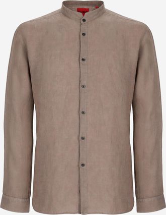HUGO BOSS Camicia in lino di Hugo Boss