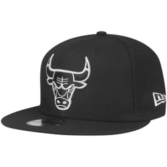 New Era 9Fifty Snapback Cap - Chicago Bulls Black Grey