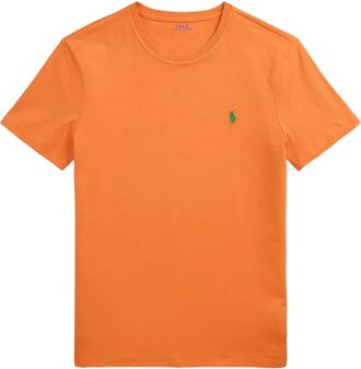 Polo Ralph Lauren T-shirt girocollo in jersey - Arancione