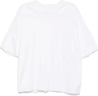 Attachment T-shirt con design a strati - Bianco
