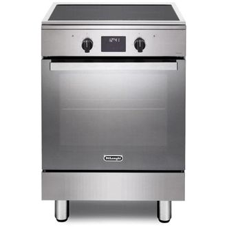 DeLonghi DeLonghi DMX 64 INL TC2 cucina A Elettrico Piano cottura a induzione Nero, Acciaio inox