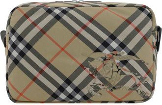 Burberry Beige Polyester Shoulder Mens Bag