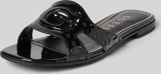 Guess Sandalette mit Logo-Muster Modell CIESTA in Black, Gr&ouml;&szlig;e 36