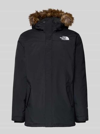 The North Face Regular Fit Parka mit Logo-Stitching Modell ZANECK in Black, Gr&ouml;&szlig;e XXL