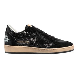 Golden Goose Ball Star Glitter Sneakers - Dames - Schoenen - Zwart - Maat: 41 EU Leer