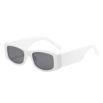 Generic Outdoor Sunglasses Men Women Driving Vacation Party Sun Glasses(White)