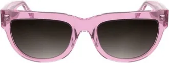 Calvin Klein Brown Gradient Cat Eye Ladies Sunglasses CKJ25600S 661 54