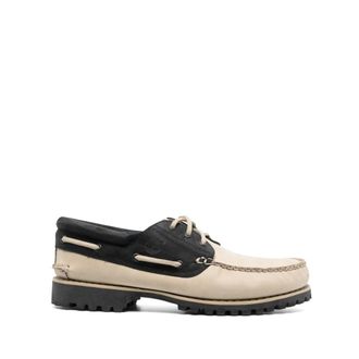 Timberland Sailor Shoes, male, Beige, Size: 7 US Flat Shoes